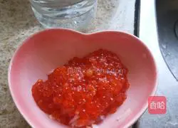 Mix Illustration of how to make salmon caviar 7