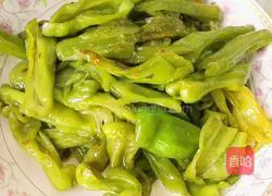 Illustration of how to make fish-flavored green pepper 8