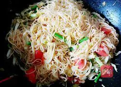 Vegetarian fried noodles recipe 5