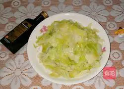 Illustration of how to make stir-fried cabbage 8