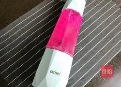 Illustration of how to make rouge lotus root slices 8