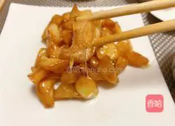 Illustration of how to make shredded yam 14