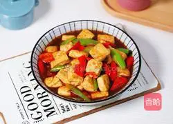 Illustration of home-style braised tofu 11