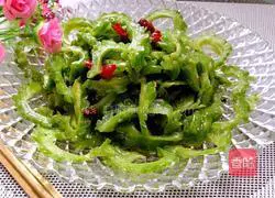 Illustration of how to make sweet and sour bitter melon 16