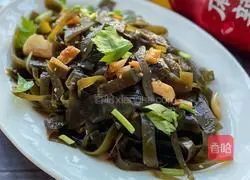 Illustration of how to make cold kelp 12