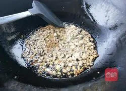 Illustration of how to make garlic vermicelli and baby cabbage 8