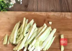 Illustration of how to make vegetable rolls 3