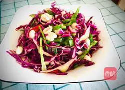 Illustration of how to make cold purple cabbage 11