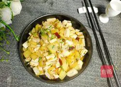 Illustration of the recipe of spicy and sour potato and lotus root 10