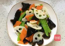 Illustrations of healthy stir-fry 5