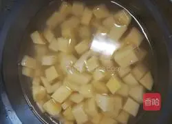 Illustration of how to make pan-fried baby potatoes 3
