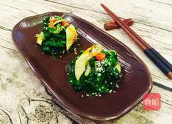 Illustration of how to make cold celery leaves 9