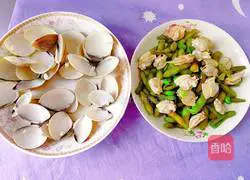 Illustration of how to make edamame with clams 14
