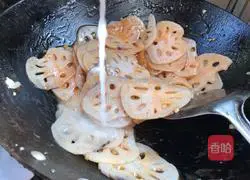 Illustration of how to make eggplant and lotus root 9