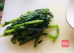Illustration of how to make stir-fried radish leaves 4