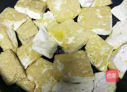 Illustration of braised old tofu 2