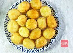 The gorgeous transformation of small potatoes.Illustration of how to make fish-flavored small potatoes 4