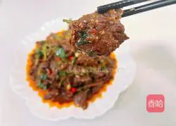 Illustration of how to make spicy cold beef 12