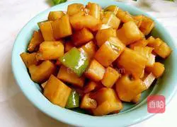 Illustration of how to make sweet and sour lotus root 12