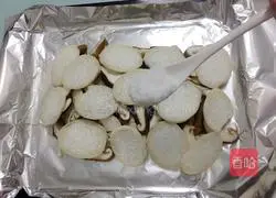 Illustration of grilled assorted mushrooms 9