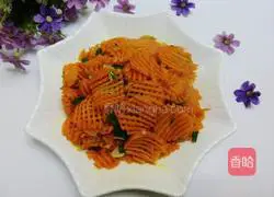 Illustration of how to make stir-fried carrots 7