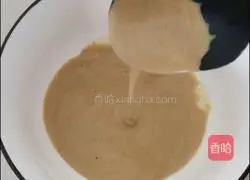 Illustration of how to make sesame sauce mixed with lettuce 4