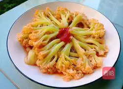 Vegetarian stir-fried cauliflower illustration 11