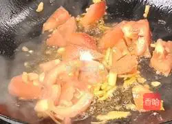 Illustration of how to make broccoli in tomato sauce 7