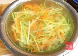 Illustration of how to make asparagus assorted vegetables 6