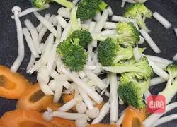 Illustration of how to stir-fry seasonal vegetables 2