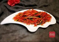 Illustration of how to make stir-fried carrots 18