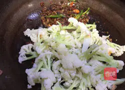 Ant-baked spicy cauliflower recipe illustration 17