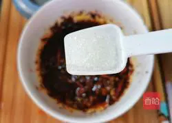 Illustration of how to make cold cowpeas 16