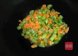 Illustration of how to make carrots and beans 5