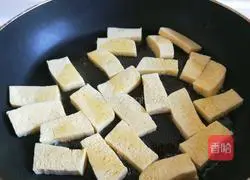 Beijing#Features# Braised Frozen Tofu Recipe Illustration 3