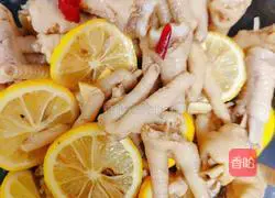 Illustration of how to make lemon chicken feet (oil-free refreshing version) 6