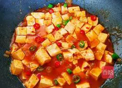 Illustration of making soybean curd 6