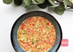 Tomato Okra Egg Pancake Practice illustration 4