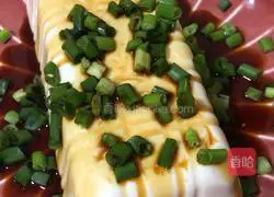 Illustration of how to make steamed tofu 5