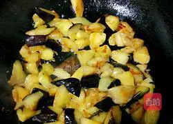 Illustration of how to cook eggplant with tomatoes (less oil) 14