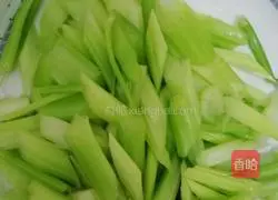 four Illustration of how to make color stir-fry 1