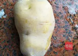 Hot and sour shredded potatoes Illustration of how to do it 1