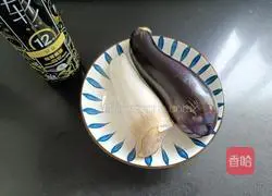 Illustration of how to make king oyster mushrooms with eggplants 1