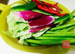 Illustration of how to make Sichuan pickles 2