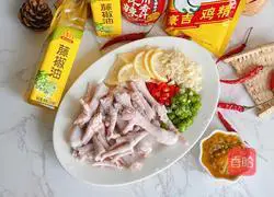 Illustration of how to make cold chicken feet with lemon flavor 1 