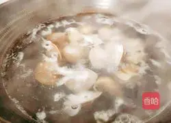 Illustration of how to make edamame with clams 12