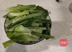 Illustration of how to make garlic lettuce 1