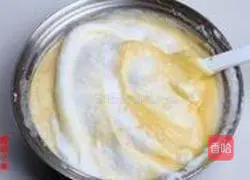 Illustration of how to make rice cooker cake 9