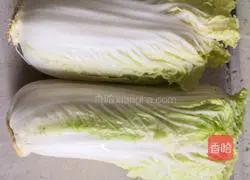 Illustration of how to make vermicelli tofu and baby vegetables 2