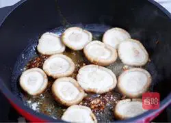 Illustration of how to make abalone and shiitake mushrooms 10